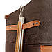 Petromax Фартух шкіряний Petromax Buff Leather Apron w/Cross Back, фото 4