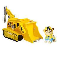 Щенячий патруль Крепіш Spin Master бульдозер Кремеза з механічною функцією — Rubble, Paw Patrol