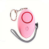 Брелок сирена захисна, кишенькова сигналізація персональна 120дБ, фото 4