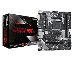 Материнська плата ASRock B450M-HDV R4.0 Socket AM4