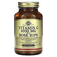 Витамин С с Плодами Шиповника Vitamin C/Rose Hips 1000 мг - 100 таб