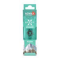 NOWAX Ароматизатор повітря з розпилювачем в коробці NOWAX серія X Spray - Alpine