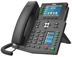 Телефон IP Fanvil X5U 2xGE LAN, 1xUSB-A, BT, SIP, VPN, PoE, 3.5" кольоровий екран (X5U)