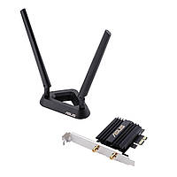 ASUS Адаптер WiFi PCE-AX58BT AX3000, PCI-Express x1, BT5.0 (90IG0610-MO0R00)