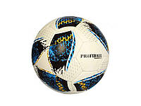 Мяч футбольний розмір 5 PU1 вага 400-420г синій 2500-210 ТМ КИТАЙ "Lv"
