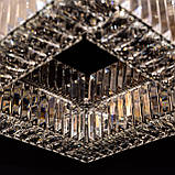 Квадратна кришталева світлодіодна люстра 9597-50*50, фото 4