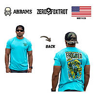 Футболка Zero Foxtrot Frogmen Tee | Tahiti Blue