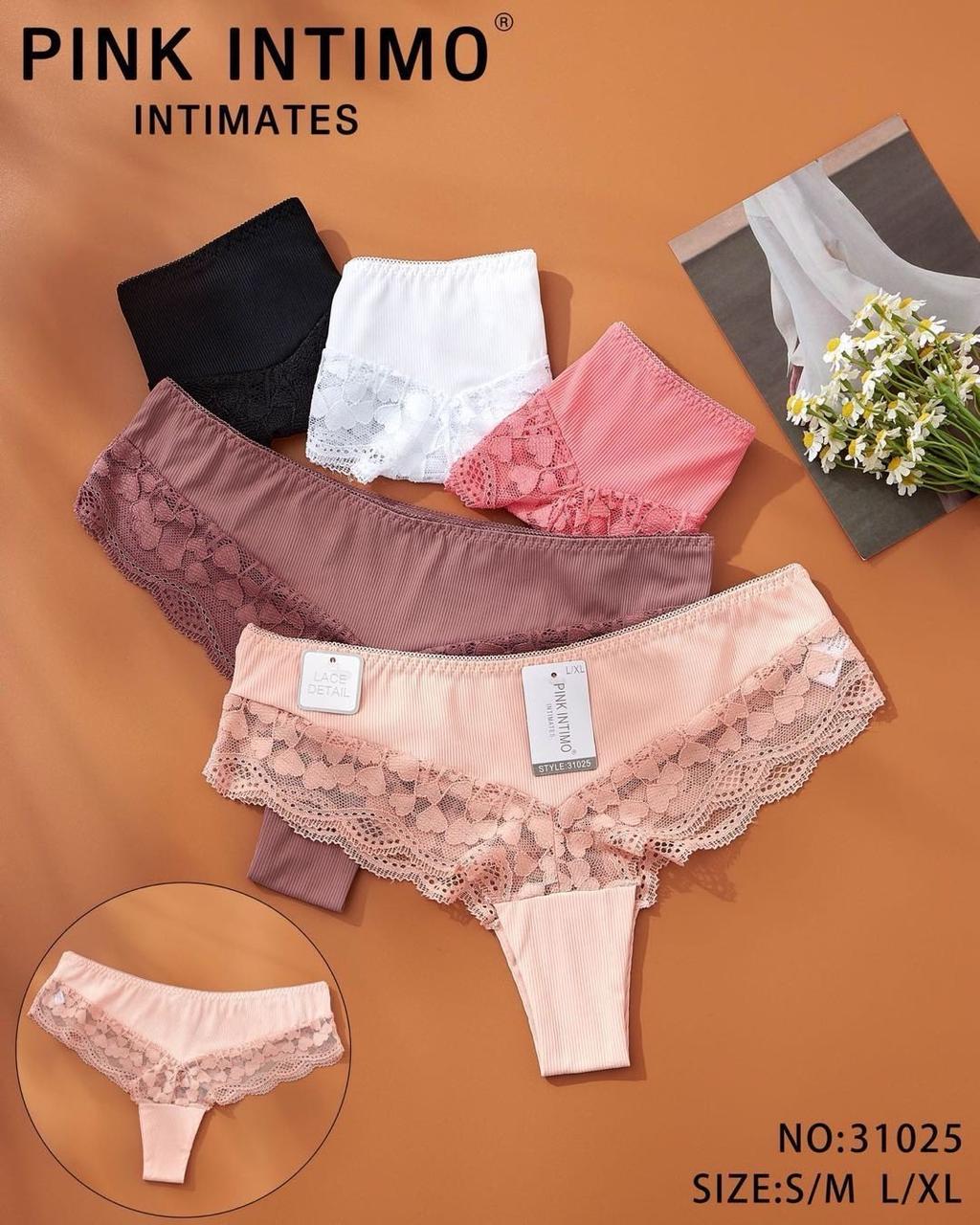 Труси мереживні PINK INTIMO 31025 12б