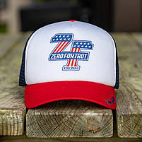 Кепка Zero Foxtrot Stars and Stripes Trucker Cap | Multi (One Size), фото 3