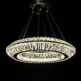 Кришталева квадратна підвісна люстра 9618-600, фото 2