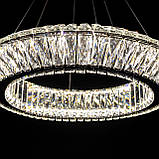 Кришталева квадратна підвісна люстра 9618-600, фото 4