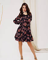 Плаття ISSA PLUS SA-424 XL мультиколор