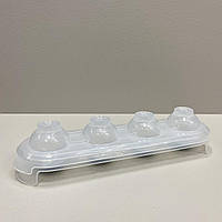 Форма для льда и фруктов пластиковая 26*7*5,5 см. Titiz Plastik AP-9510 прозрачный с голубым