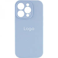 Чехол для iPhone 14 Pro Max Silicone Case Full Camera with Frame Цвет 05 Lilac