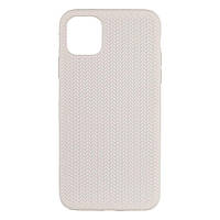 Чехол Silicone Knitted для iPhone 11 Pro Max Цвет 5, Antique white