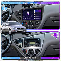 Al Штатная магнитола для Ford Focus I 1998-2001 экран 9" 4/32Gb 4G Wi-Fi GPS Top Android