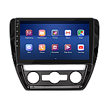 Al Штатна магнітола для Volkswagen Jetta VI 2010-2015 екран 10" 4/64Gb 4G Wi-Fi GPS Top Android, фото 2