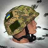 Кавер Kirasa на шолом с козирком Ballistic Helmet KC-HM001мультикам (Арт.KI605), фото 2