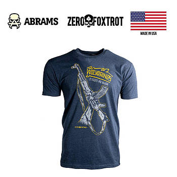 Футболка Zero Foxtrot Wolverines 2 Tee | Navy