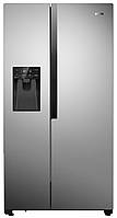 Холодильник Gorenje SBS, 179x68x91см, Х- 368л, М- 167л, A++, NF Plus, Інвертор, сірий (NRS9EVX1)