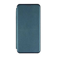Чехол-книжка кожа для Xiaomi Redmi Note 12S Цвет Зеленый