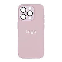 Чехол AG-Glass Matte Camera Lens with Magsafe для Iphone 12 Цвет Chanel Pink