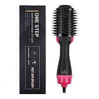 Фен щетка расчёска 3в1 One step Hair Dryer 3 режима 1000W, выпрямитель для укладки волос, стайлер с функцией!