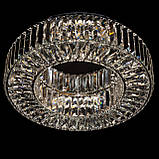 Кришталева кругла стельова люстра 9597-500, фото 5