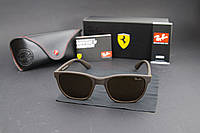 Солнцезащитные очки RAY BAN Ferrari поляризационные UV400 (арт. 21136) коричневая оправа