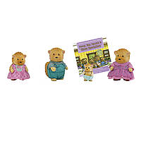 Набір фігурок Li'l Woodzeez Сім'я Їжачків 4од, книжка EN (6002M)