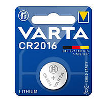 Батарейка Varta літієва CR2016 блістер, 1 шт (06016101401)