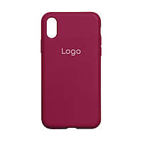 Чехол Original Full Size для iPhone Xs Max Цвет 37, Rose red