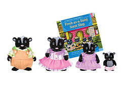 Набір фігурок Li'l Woodzeez Сім'я скунсів 4од (6258Z)