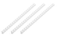 Пластикові пружини для біндера 2E, 8мм, білі, 100шт (2E-PL08-100WH)