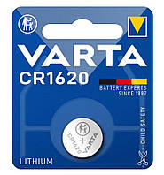 Батарейка Varta літієва CR1620 блістер, 1 шт (06620101401)