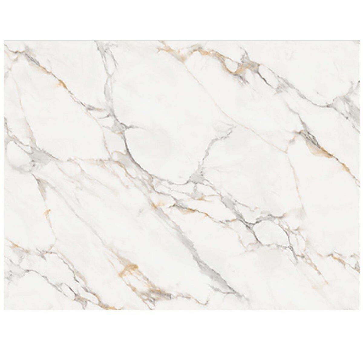 Самоклеюча вінілова плитка набір (6 рулонів) 3600х2800х2мм Бежевий мармур SW-00001448, фото 1