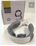Масажер для шиї вібро комір Smart Neck Masasager ART - 4335/7686 W-026/ масаж 15 хв. 3 режиму