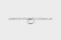 Прокладка глушителя на скутер мотоцикл мопед паронитовая (D-32mm d-25,5mm) (алюминий) KTO