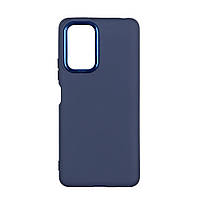 Чехол Silicone Cover Metal frame (AA) для Xiaomi Redmi Note 10 Pro / 10 Pro Max 4G Цвет 08.Dark blue