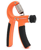 Эспандер кистевой Cornix 5-60 кг с регулируемой нагрузкой Orange/Black