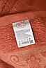 Рушник банний махровий бордового кольору 173578P, фото 3