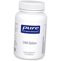 Поддержка детоксикации печени и метаболизма гормонов DIM Detox Pure Encapsulations 60капс (72361025)