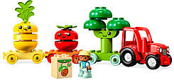 LEGO Конструктор  DUPLO My First Трактор для вирощування фруктів та овочів (10982)