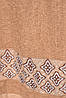 Рушник банний махровий бежевого кольору 173610P, фото 3