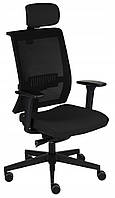 Офісне крісло GROSPOL Level BS HD Black