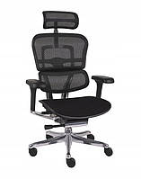 Ергономічне поворотне офісне крісло Ergohuman 2 Elite, чорна тканина