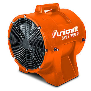 Промисловий осьовий вентилятор у комплекті з гнучким вентиляційним шлангом Unicraft MVT 300P, фото 2