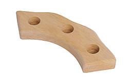 Підсвічник святковий nic дерев'яний напівкруглий натуральний (NIC522871)