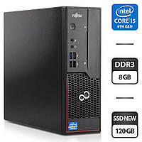 Компьютер Fujitsu Esprimo C720 SFF / Intel Core i5-4570 (4 ядра по 3.2 - 3.6 GHz) / 8 GB DDR3 / 120 GB SSD /