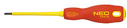 Викрутка Neo Tools хрестова PZ2 x 100 мм, (1000 В) CrMo (04-063)